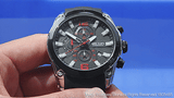 Men Chronograph Analog Quartz Watch with Date
