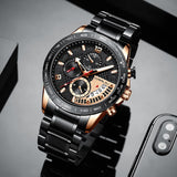 Fashion Stainless Steel Man Watch