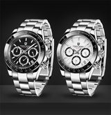 Sports Watch Men Stainless Steel