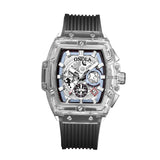 Transparent Plastic Watch Men