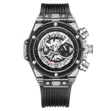 Transparent Plastic Watch Men