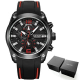 Men Chronograph Analog Quartz Watch with Date