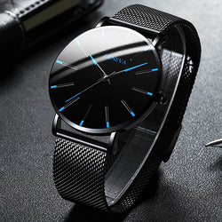Men Watch Quartz Wrist Sport Analog Wristwatch